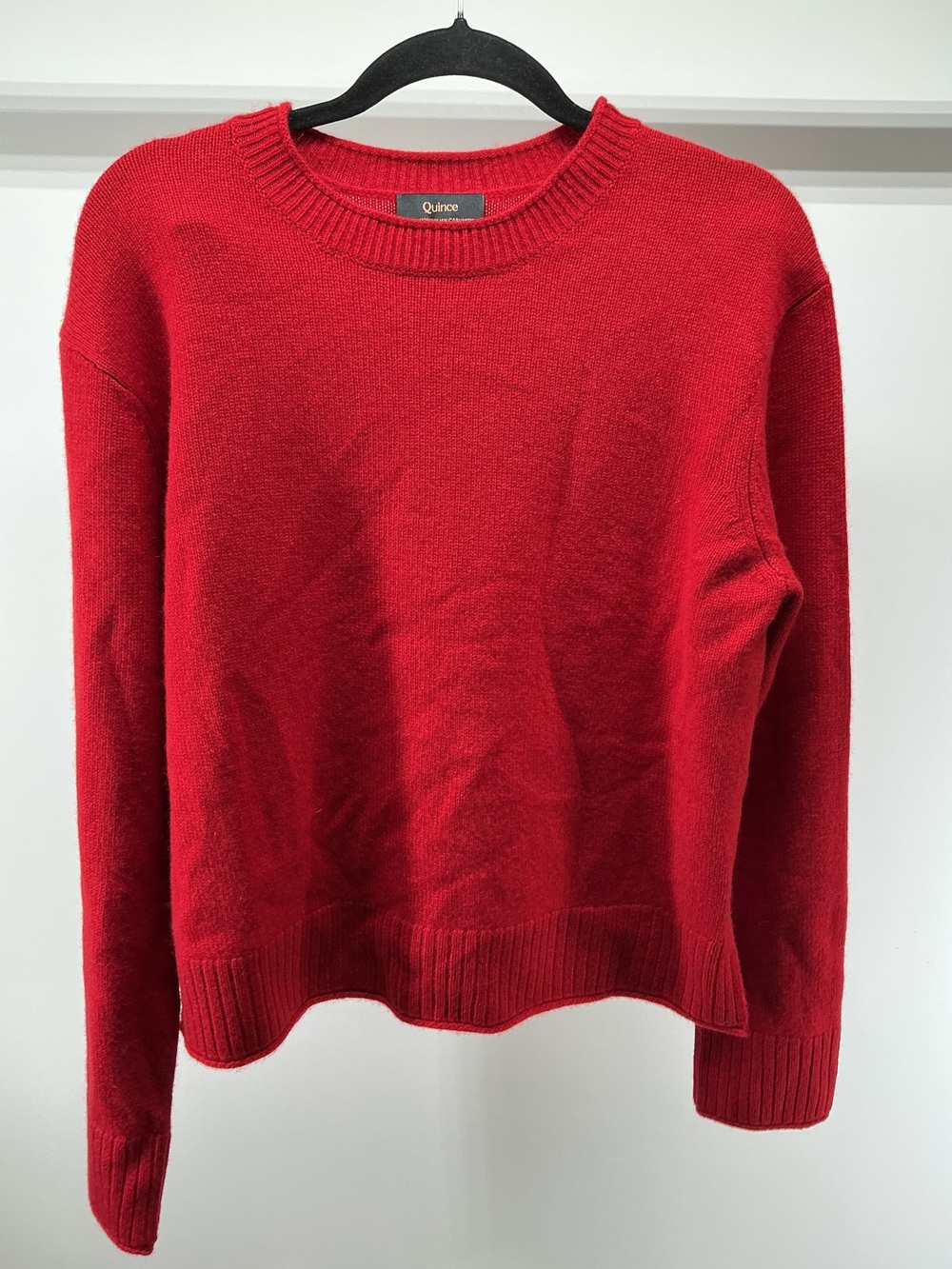 Mongolian Cashmere Boxy Crewneck Sweater